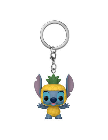 Lilo & Stitch Pocket POP! Vinyl Keychains 4 cm Stitch as Pineapple
