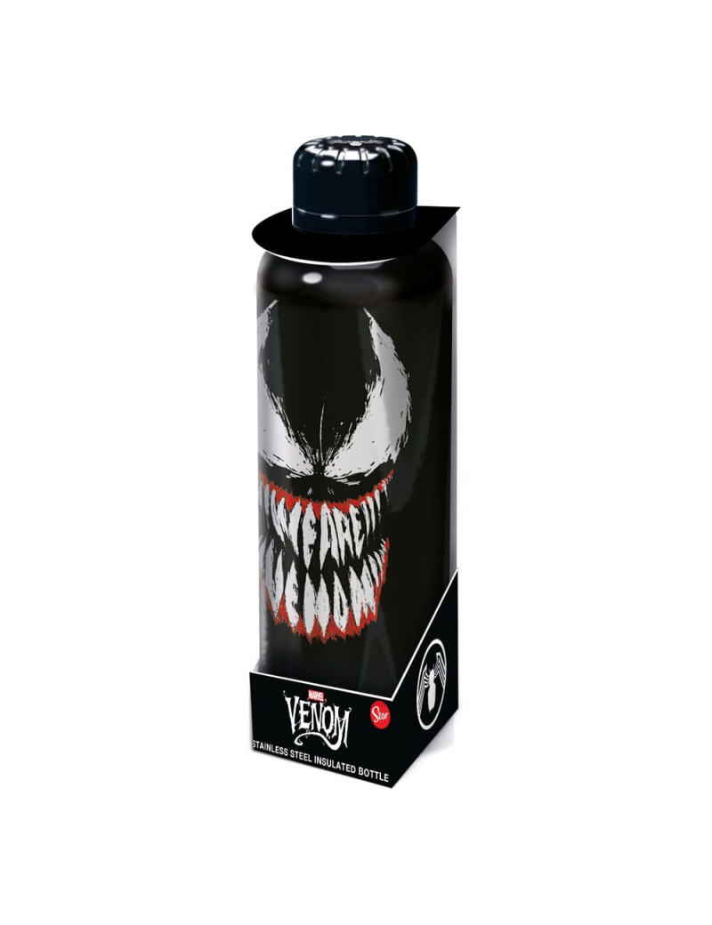 Venom Water Bottle Face