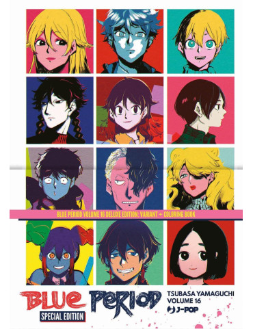 Blue Period 16 - Variant con coloring book