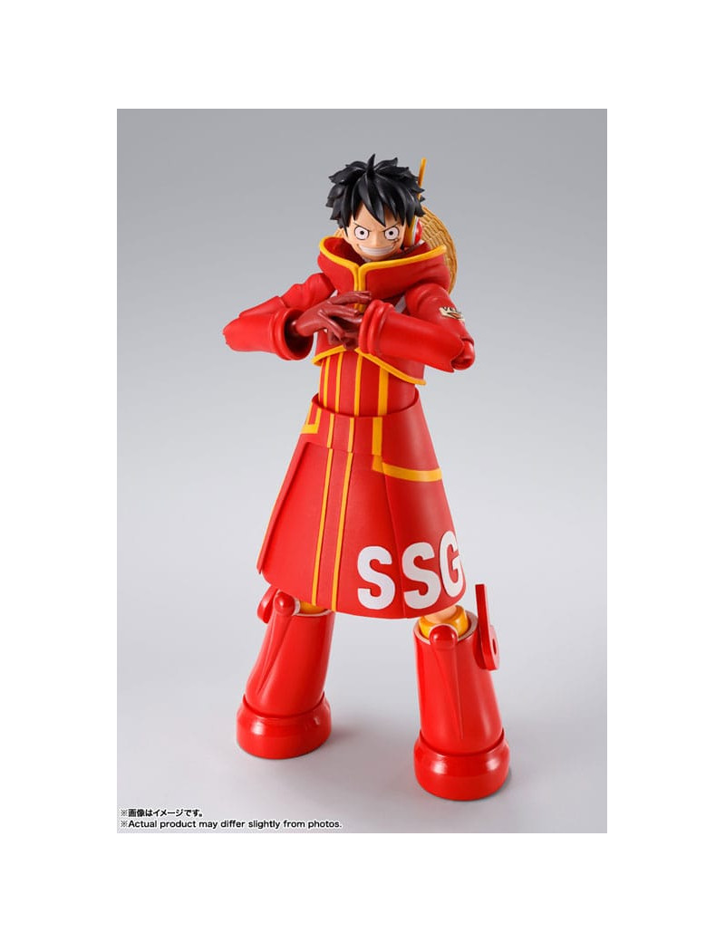 One Piece S.H.Figuarts Action Figure Monkey D. Luffy Future Island Egghead 15 cm