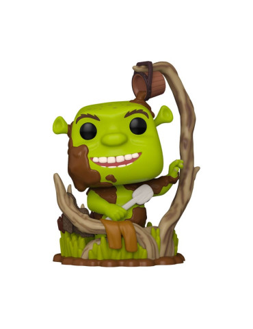 Shrek POP! Premium Vinyl Figure Shrek Bathing 9 cm - Exclusive Version - Piccolo graffio sulla confezione