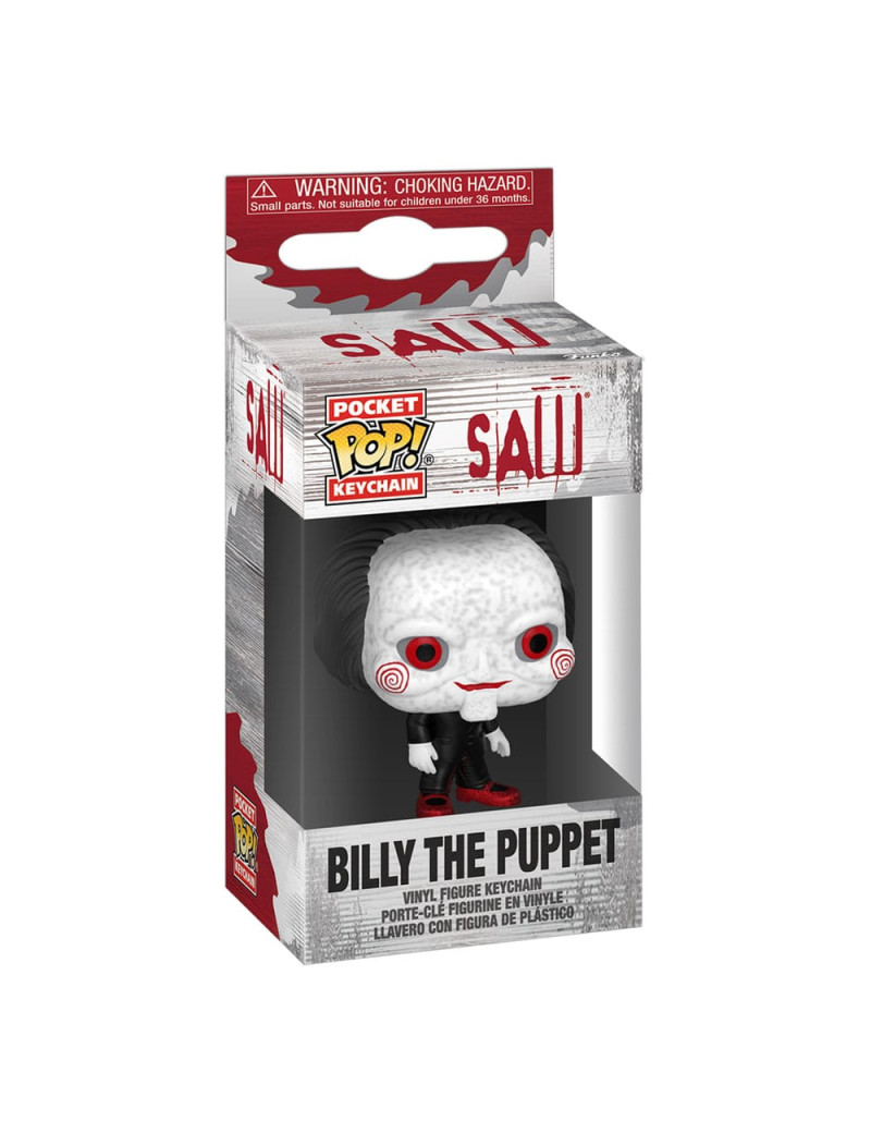 Saw Pocket POP! Vinyl Keychains 4 cm Billy the Puppet