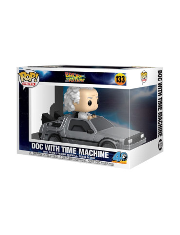 Back to the Future POP! Rides Deluxe Vinyl Doc...