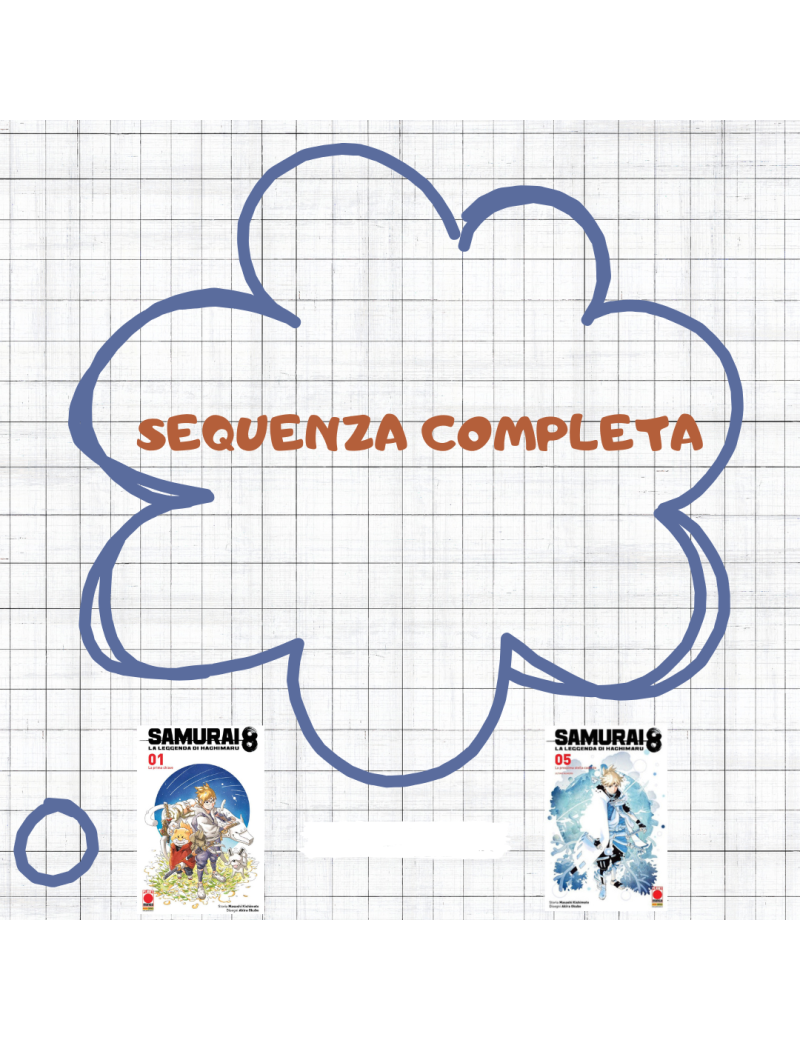 Serie Completa - Samurai 8 - La leggenda di Hachimaru (1-5)