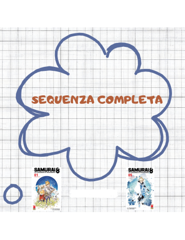 Serie Completa - Samurai 8 - La leggenda di Hachimaru (1-5)