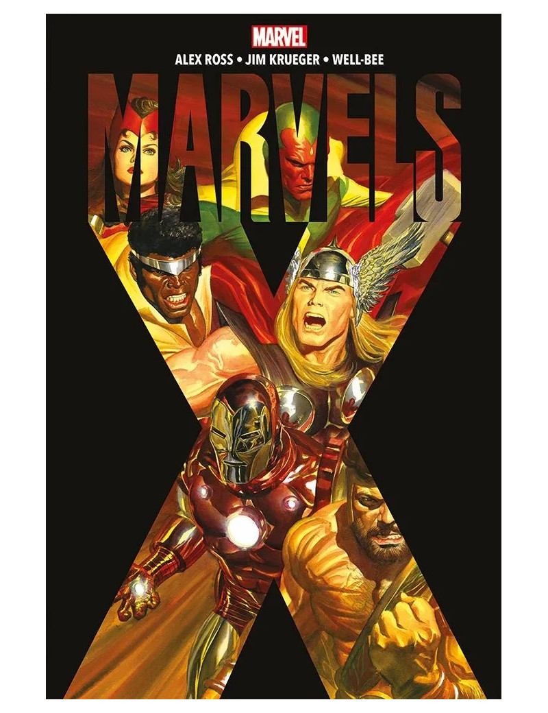 Marvels X - Marvel Collection - Costina lievemente ammaccata