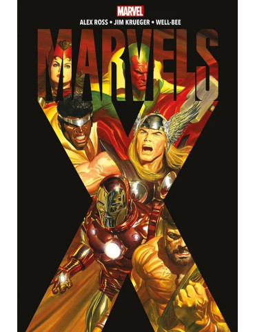 Marvels X - Marvel Collection - Costina lievemente ammaccata