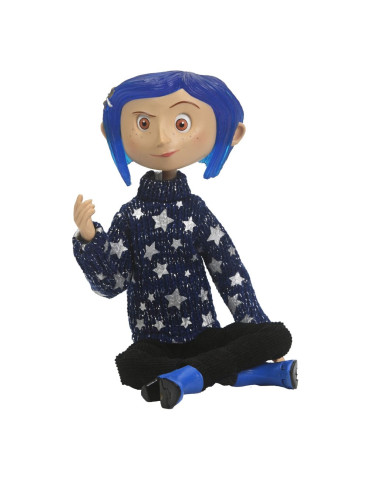 Coraline Articulated Figure Coraline in Star Sweater 18 cm