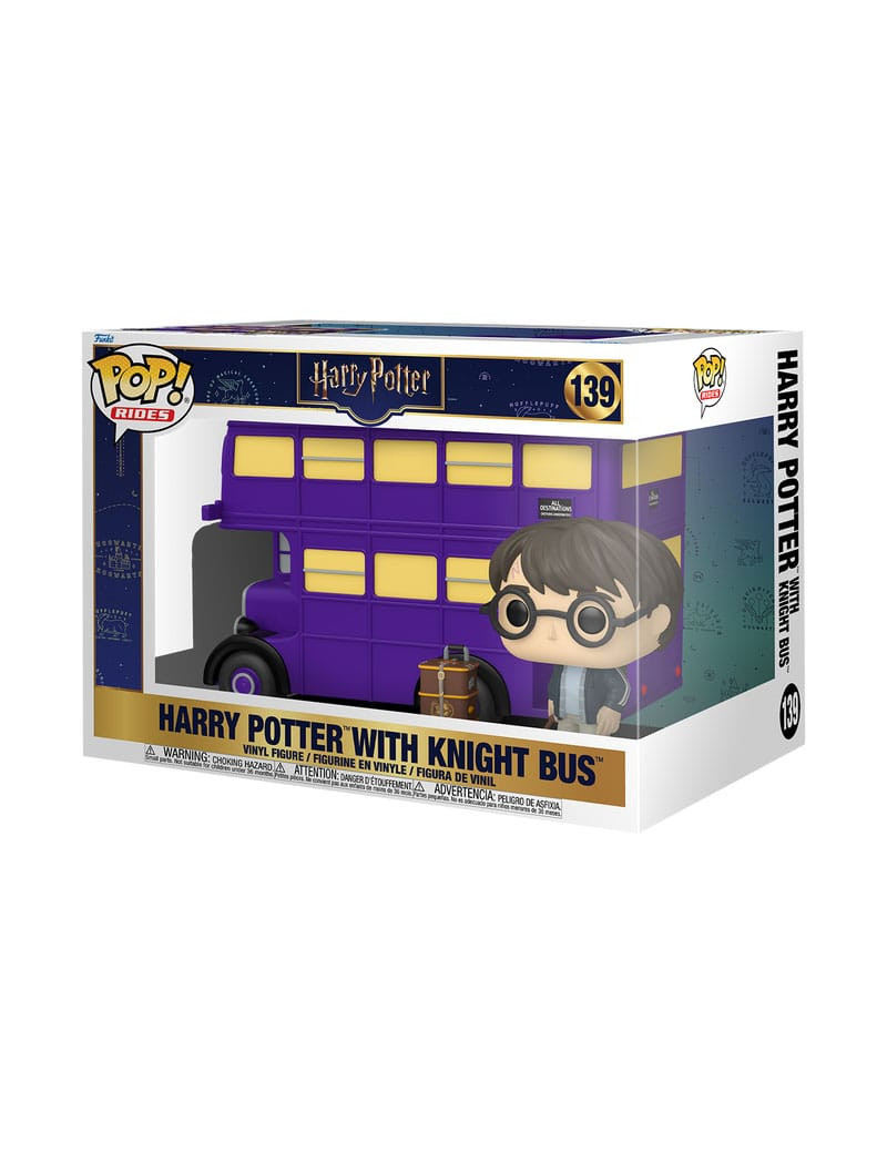 Harry Potter POP! Rides Super Deluxe Vinyl Figure Knight Bus 15 cm
