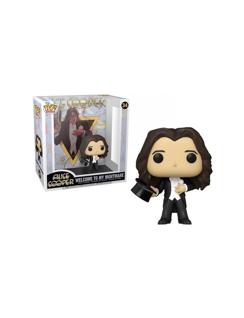Alice Cooper POP! Albums Vinyl Figure Welcome to My Nightmare 9 cm