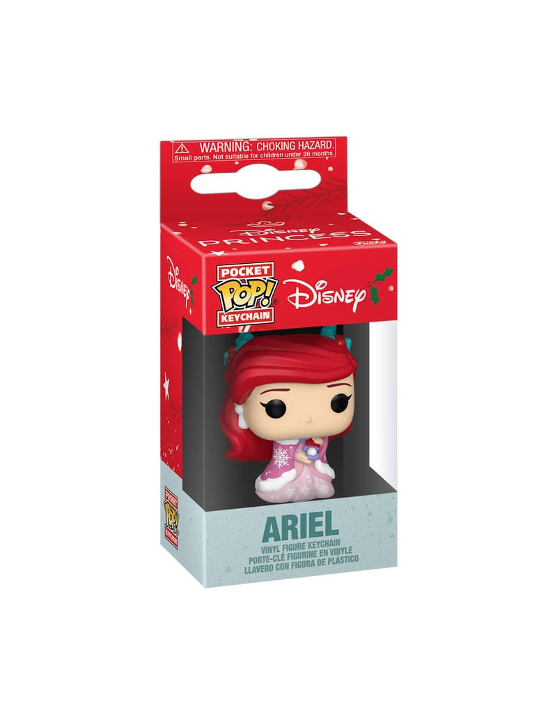 Disney Princess POP! Vinyl Keychains 4 cm Holiday Ariel