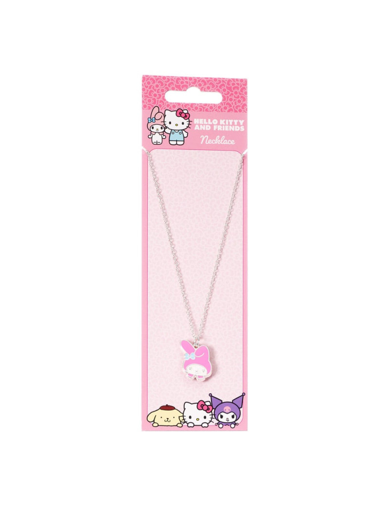 Hello Kitty Necklace with My Melody Charm - Collana