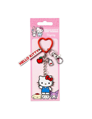Hello Kitty Key Chain with Hello Kitty Charms...