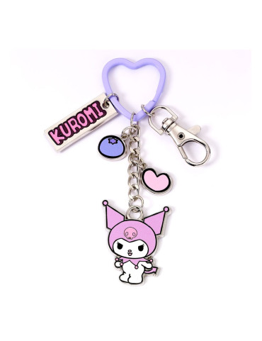 Hello Kitty Key Chain with Kuromi Charms 15 cm - Portachiave
