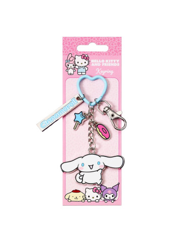 Hello Kitty Key Chain with Cinnamoroll Charms 15 cm - Portachiave
