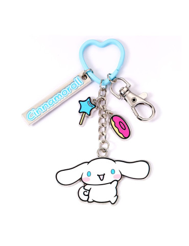 Hello Kitty Key Chain with Cinnamoroll Charms 15 cm - Portachiave