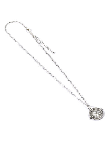 Harry Potter Necklace Time Turner Charm (Silver Tone) - Collana