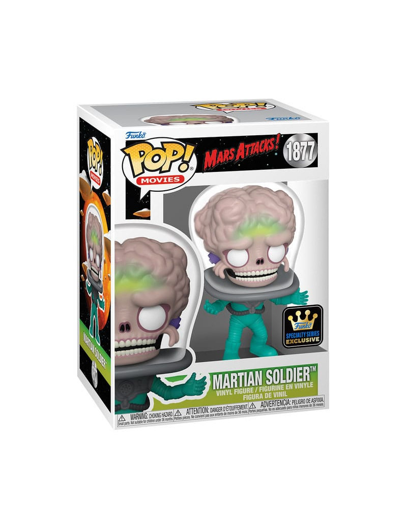 Mars Attacks POP! Animation Vinyl Figure Soldier 9 cm