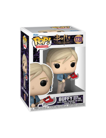 Buffy the Vampire Slayer POP! TV Vinyl Figure Buffy w/Scythe 9 cm
