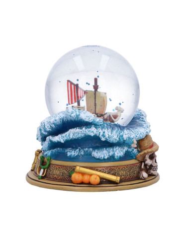 One Piece Snow Globe Going Merry 17 cm