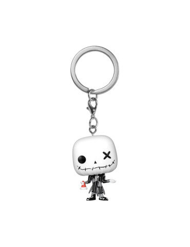 Nightmare before Christmas POP! Vinyl Keychains 4 cm Patchwork - Jack