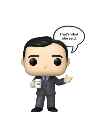 The Office POP! Sayings Vinyl Figure Michael 9 cm