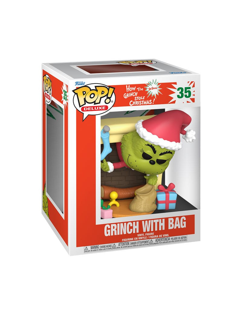 The Grinch POP! Deluxe Vinyl Figure Grinch w/Bag 9 cm