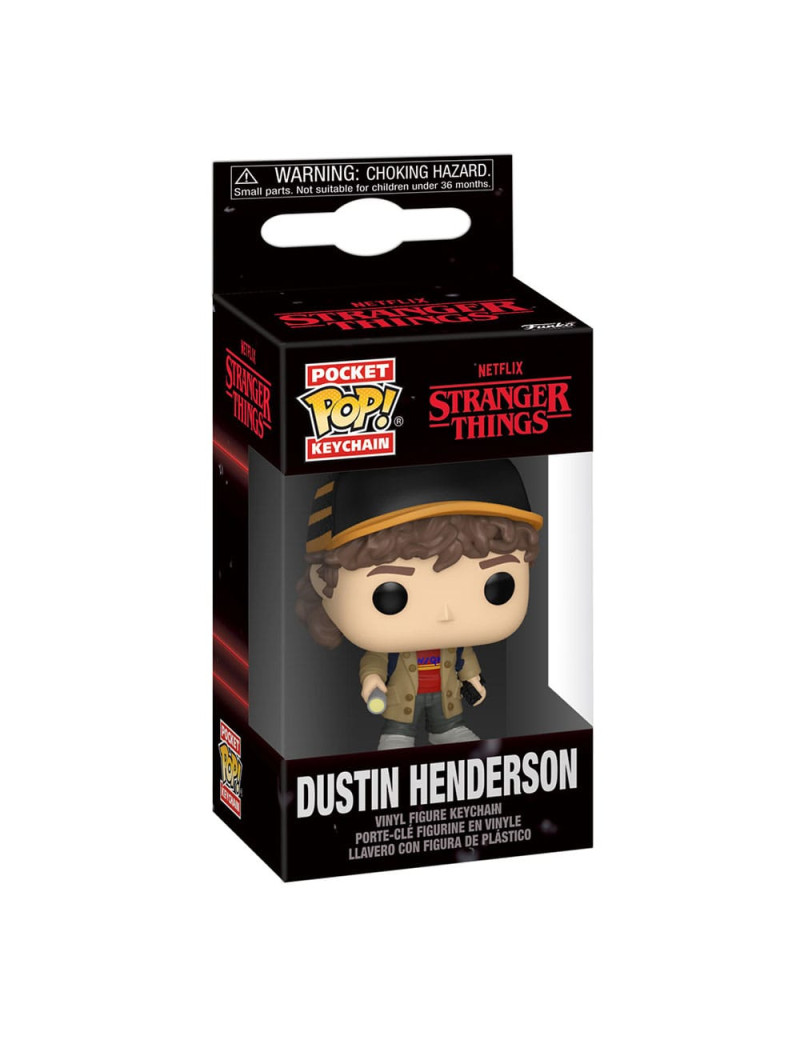Stranger Things POP! Vinyl Keychains 4 cm Dustin Henderson