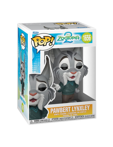 Zootopia 2 POP! Movies Vinyl Figure Pawbert Lynxley 9 cm