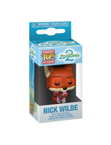 Zootopia 2 Pocket POP! Vinyl Keychains 4 cm Nick Wilde
