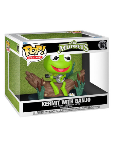 The Muppets POP! Deluxe Vinyl Figure Kermit...
