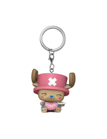 One Piece POP! Vinyl Keychains 4 cm Chopper w/Cotton Candy