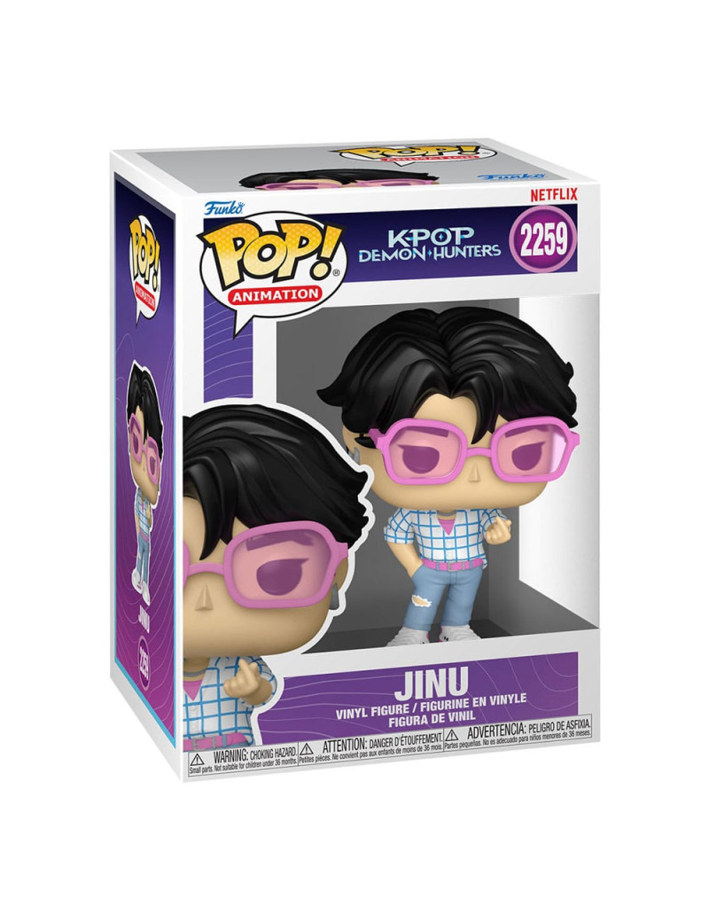KPop Demon Hunters POP! Animation Vinyl Figures Jinu 9 cm
