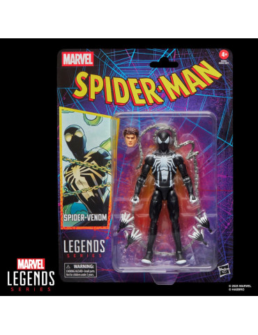 Spider-Man Marvel Legends Retro Action Figure Spider-Venom 15 cm