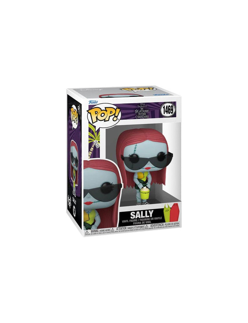 Nightmare before Christmas POP! Disney Vinyl Figure Sally w/Glasses(Beach) 9 cm