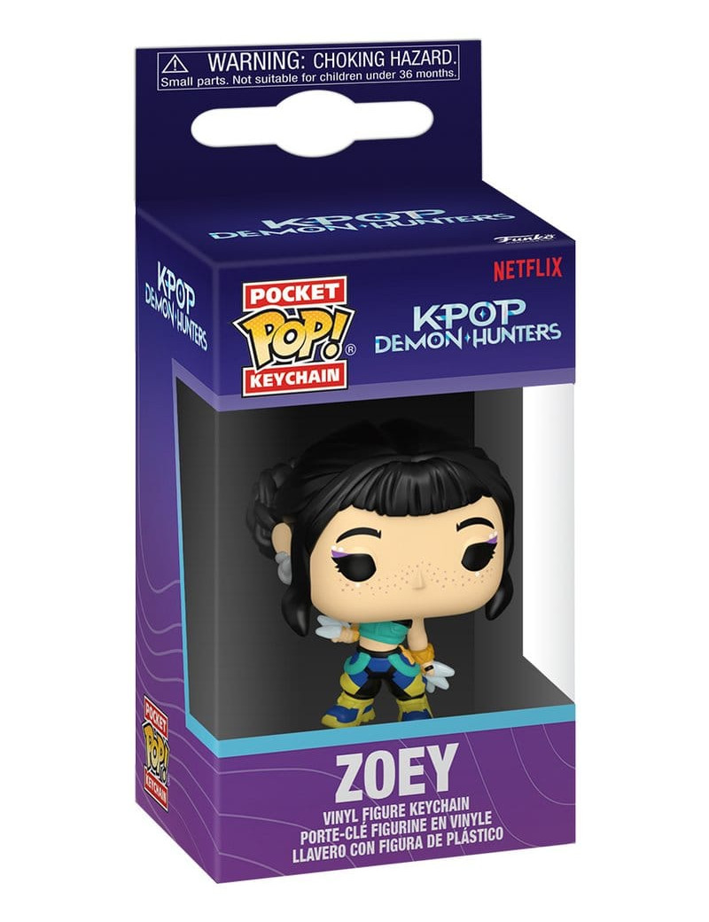 KPop Demon Hunters POP! Vinyl Keychains 4 cm Zoey