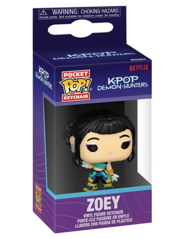 KPop Demon Hunters POP! Vinyl Keychains 4 cm Zoey