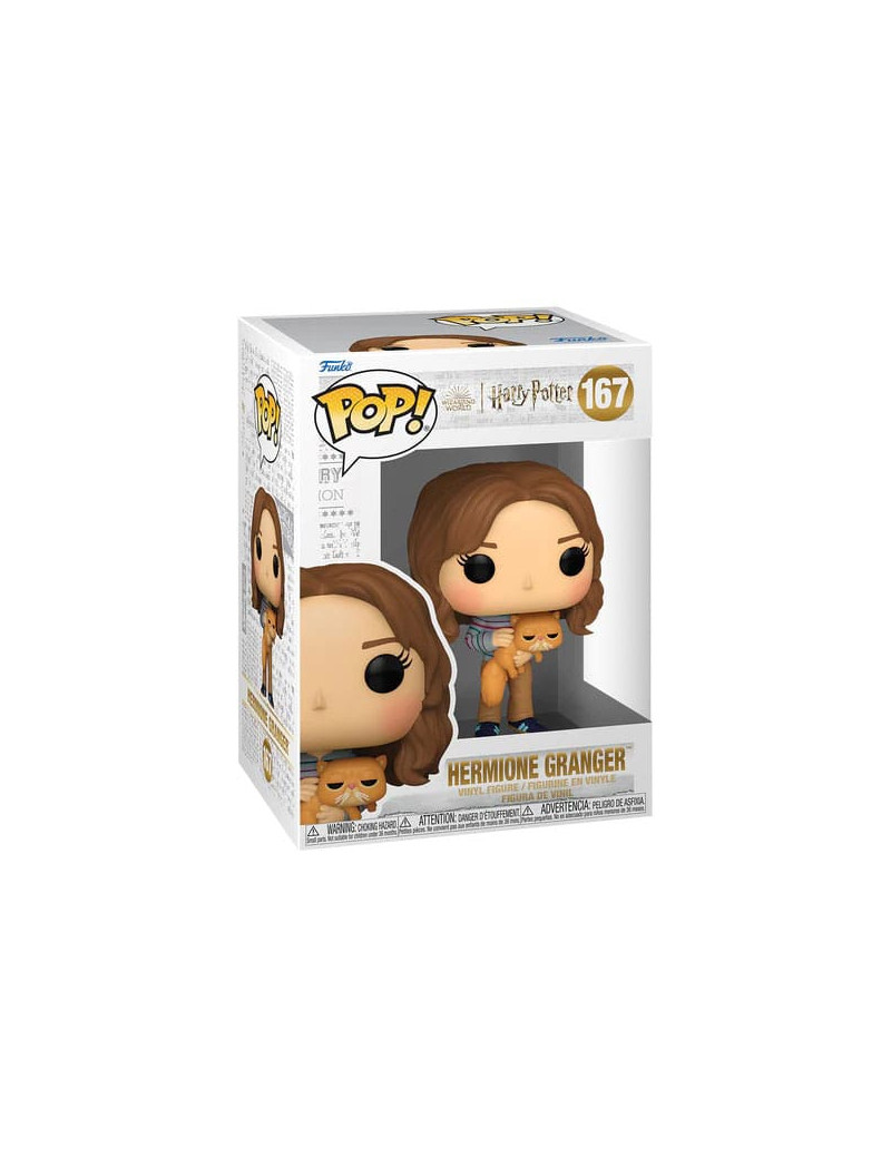 Harry Potter POP & Buddy! Movies Vinyl Figure Hermione w/Crookshanks 9 cm