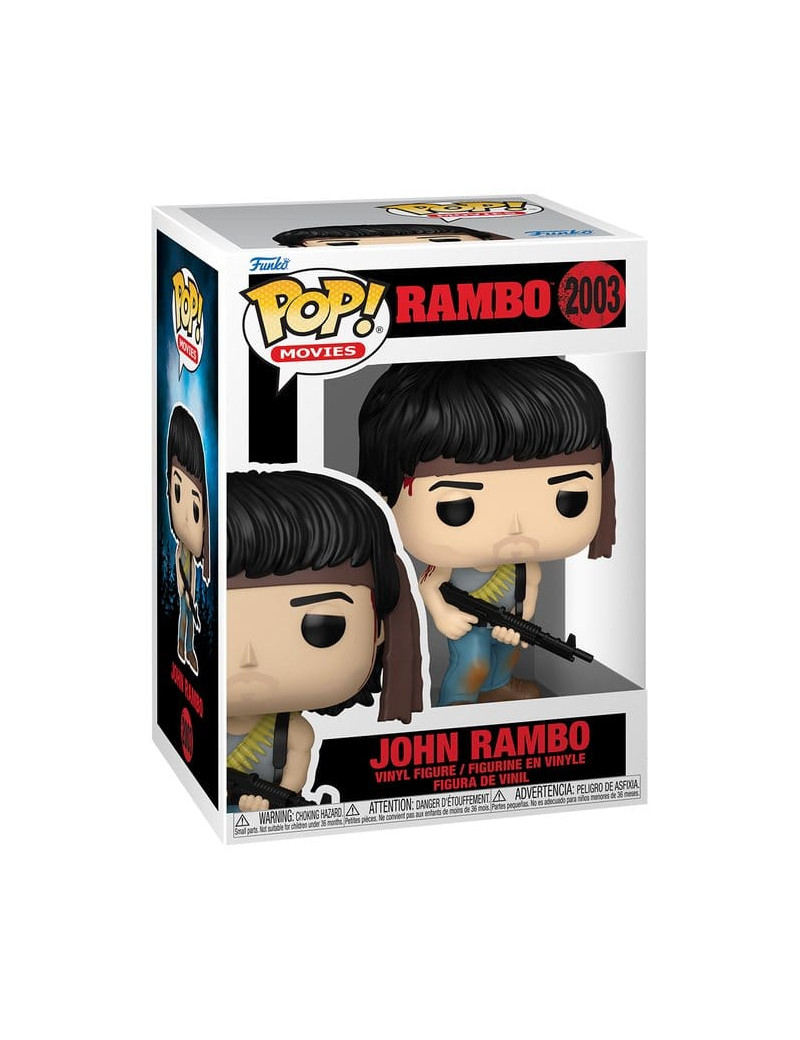 Scatola livemente ammaccata - Rambo POP! Movies Vinyl Figure John Rambo 9 cm