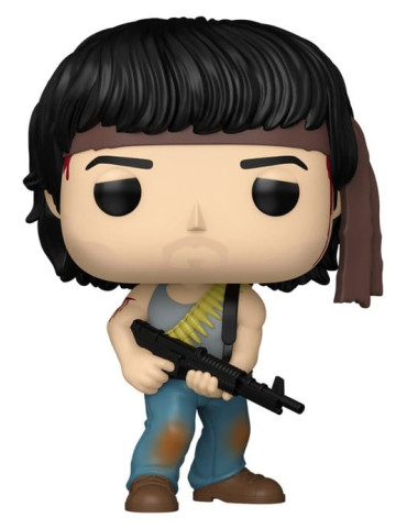 Scatola livemente ammaccata - Rambo POP! Movies Vinyl Figure John Rambo 9 cm