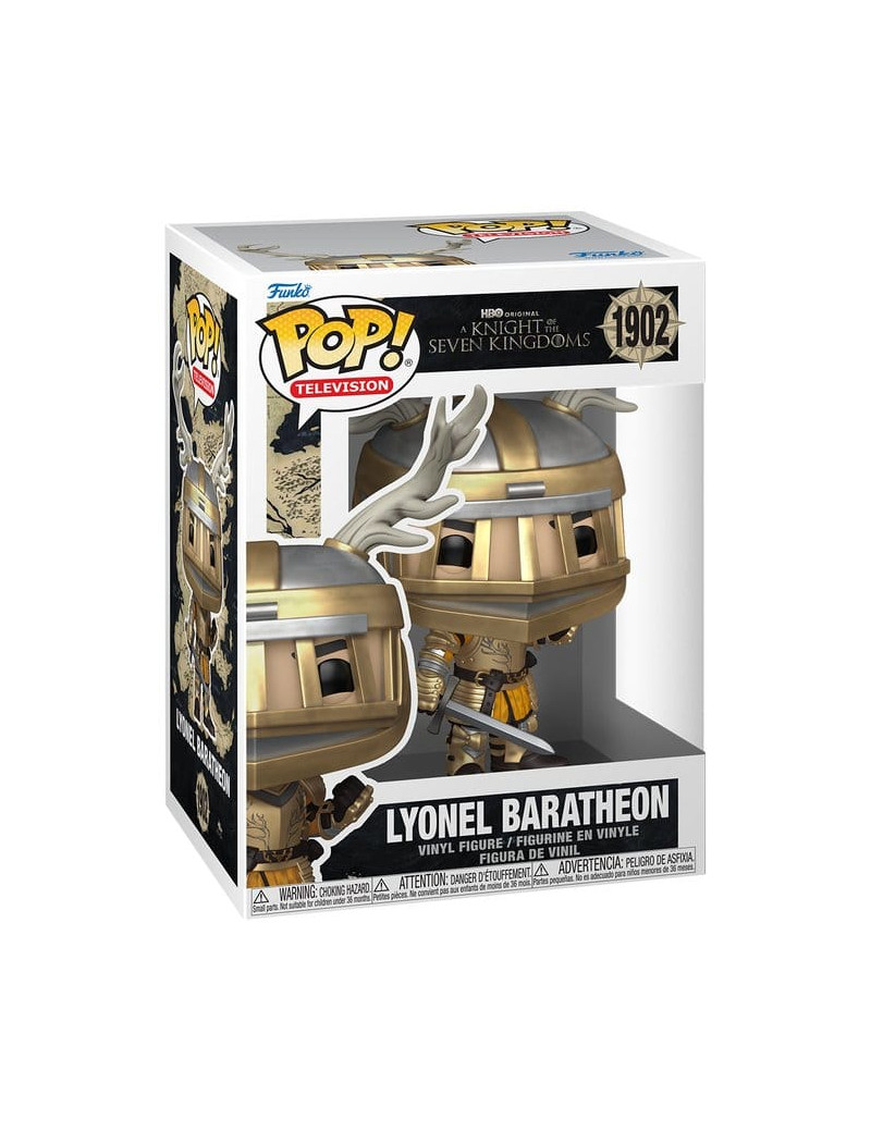 A Knight of the Seven Kingdoms POP! TV Vinyl Figures Lyonel Baratheon 9 cm - Piccolo strappo sulla scatola