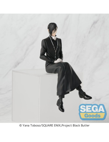 Black Butler: Boarding School Arc PM Perching PVC Statue Sebastian Michaelis 16 cm