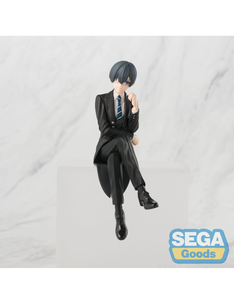 Black Butler: Boarding School Arc PM Perching PVC Statue Ciel Phantomhive 14 cm