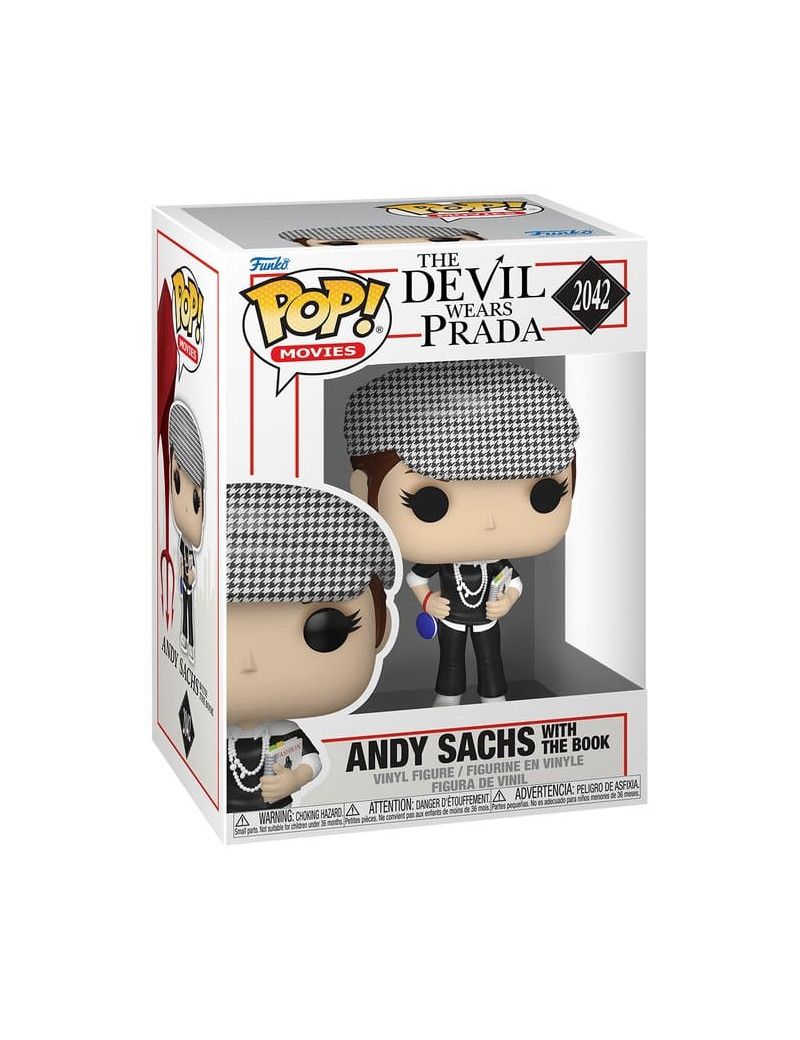 Il Diavolo veste Prada - The Devil Wears Prada POP! Movies Vinyl Figure Andy Sachs withThe Book 9 cm