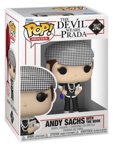 Il Diavolo veste Prada - The Devil Wears Prada POP! Movies Vinyl Figure Andy Sachs withThe Book 9 cm