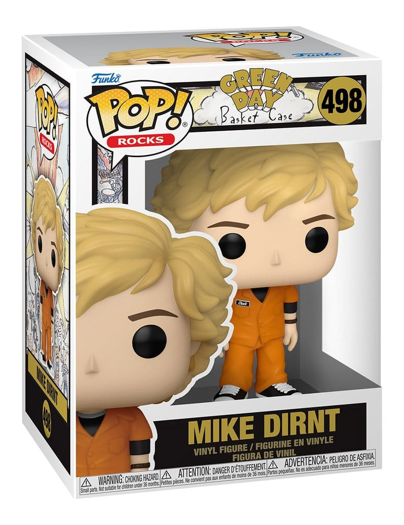 Green Day POP! Rocks Vinyl Figure Mike Dirnt (Basket Case) 9 cm