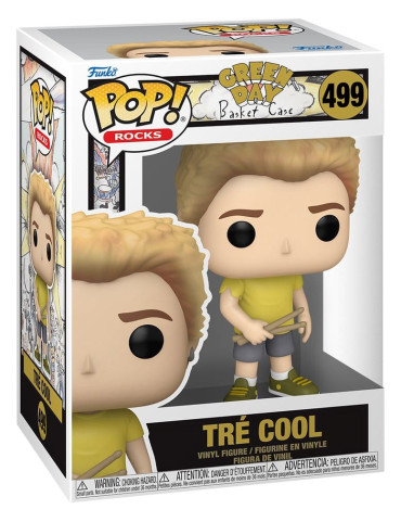 Green Day POP! Rocks Vinyl Figure Tre Cool...