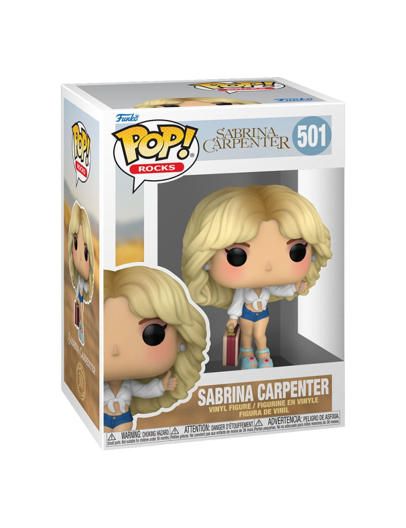 Sabrina Carpenter POP! Rocks Vinyl Figure Manchild 9 cm