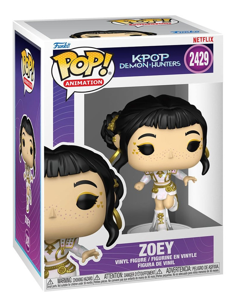 KPop Demon Hunters POP! Animation Vinyl Figure Zoey 9 cm