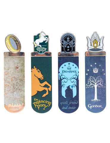 The Lord of the Rings Bookmarks Set of 4 - Segnalibri Il signore degli anelli